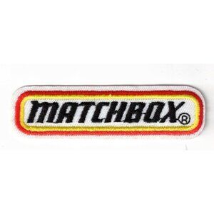 (5) Matchbox Toy Cars 3in Embroidered Iron-on Patch